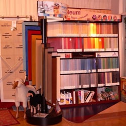 Hendricksen Naturlich Flooring - See samples of over 140 colors of natural linoleum.