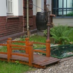 Breitengrad - Brückchen für den Koi-Teich