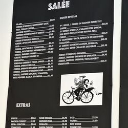 Crepes A Go Go - Menu