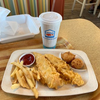 Captain D's - Not a bad lunch special for $4.99 - Seafood Near Me - Rockmart, Georgia Captain D's - Not a bad lunch special for $4.99 - Seafood Near Me - Rockmart, Georgia