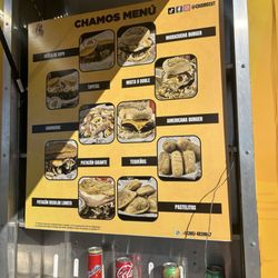 Chamos Venezuelan Taste - Menu