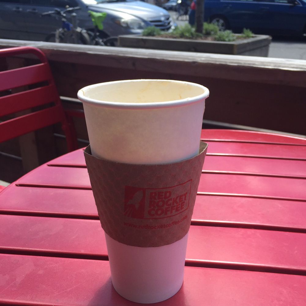 Red Rocket Coffee - Hot Blondie latte at Red Rocket! Beautiful day in Toronto, so we took advantage of the outdoor patio. - Desserts Near Me - Toronto, Ontario Red Rocket Coffee - Hot Blondie latte at Red Rocket! Beautiful day in Toronto, so we took advantage of the outdoor patio. - Desserts Near Me - Toronto, Ontario