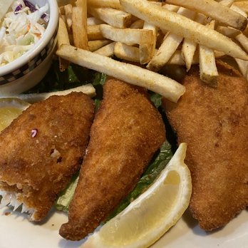 Black Bear Diner Chico - Salty batter removed, save the little fish inside. Salty all over except cole slaw. - Diners Near Me - Chico, California