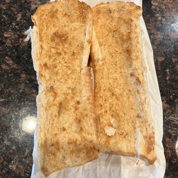 Big Belly Pizza - "Cheesy Bread" no cheese, no garlic ... just toasted bread. - Pizza Near Me - Lancaster, California