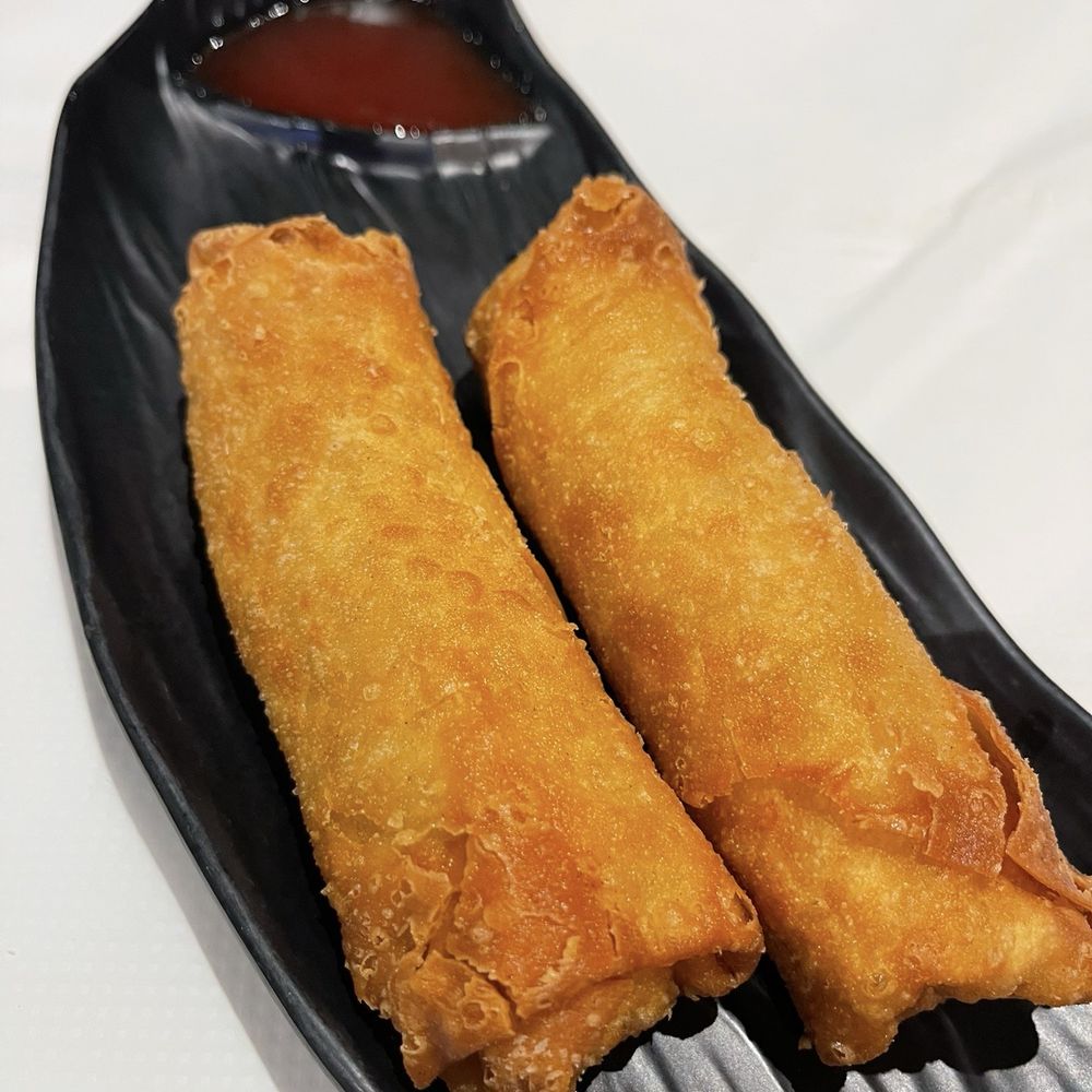Lao Sze Chuan - Fried Chicken Egg Rolls (2 Pcs) - Szechuan Near Me - Houston, Texas Lao Sze Chuan - Fried Chicken Egg Rolls (2 Pcs) - Szechuan Near Me - Houston, Texas