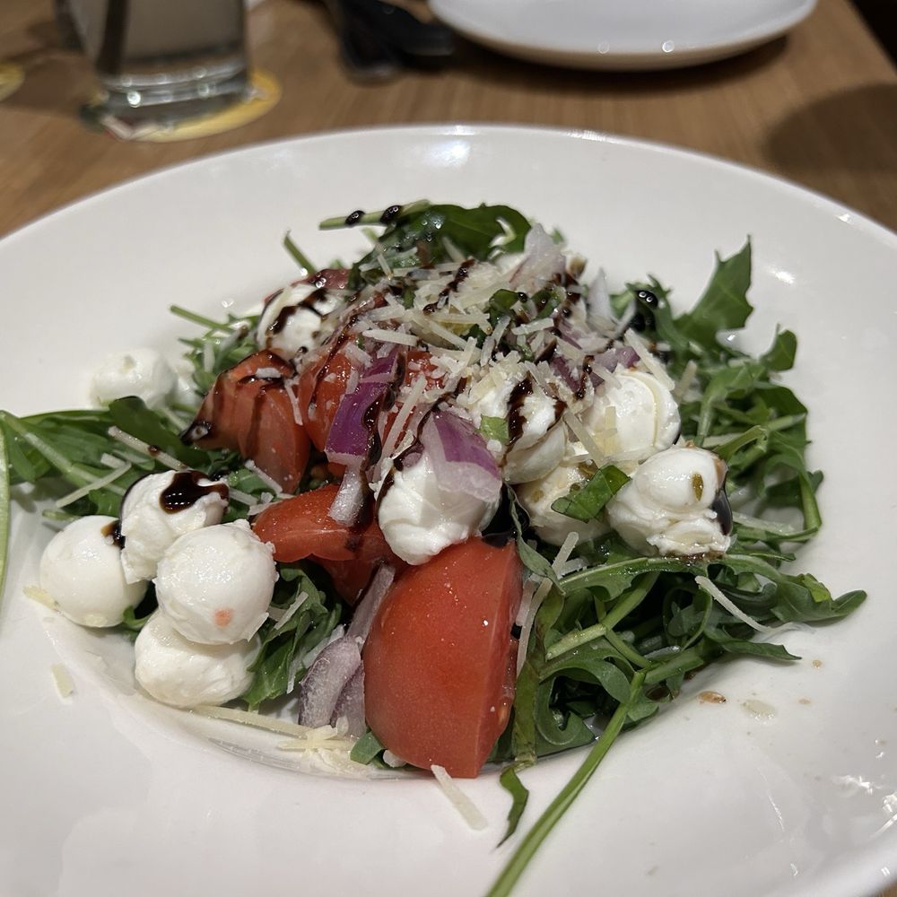 BJ's Restaurant & Brewhouse - Fresh Mozzarella And Tomato SaladMozzarella - Pizza Near Me - Brea, California BJ's Restaurant & Brewhouse - Fresh Mozzarella And Tomato SaladMozzarella - Pizza Near Me - Brea, California