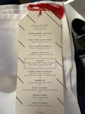 Menu photo 5 Aft Cocktail Deck Las Vegas, NV