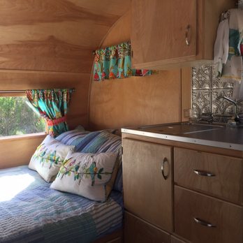Orange County Vintage Trailers - Inside my canned ham, Toby and Marsha put lots of TLC in this restoration. - Trailer Repair Near Me - Mentone, California