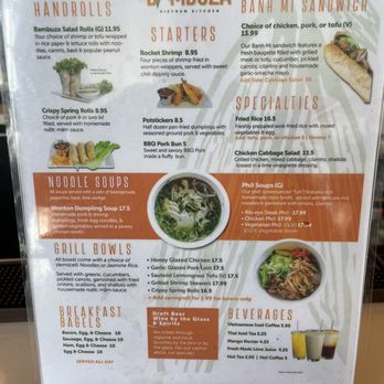 Bambuza - Menu - Vietnamese Near Me - Portland, Oregon Bambuza - Menu - Vietnamese Near Me - Portland, Oregon