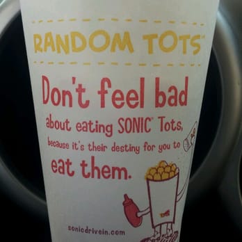 Sonic Drive-In - Tots Rule! - Burgers Near Me - Columbus, Ohio