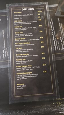 Menu photo 4 100 Grand Bar and Grill Houston, TX Menu photo 4 100 Grand Bar and Grill Houston, TX