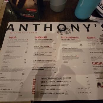 Anthony's Coal Fired Pizza & Wings - Menu - Pizza Near Me - Exton, Pennsylvania Anthony's Coal Fired Pizza & Wings - Menu - Pizza Near Me - Exton, Pennsylvania