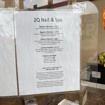 2Q Nail and Spa - Price as of 5/30/22 - Nail Salons Near Me - Meridian, Idaho 2Q Nail and Spa - Price as of 5/30/22 - Nail Salons Near Me - Meridian, Idaho