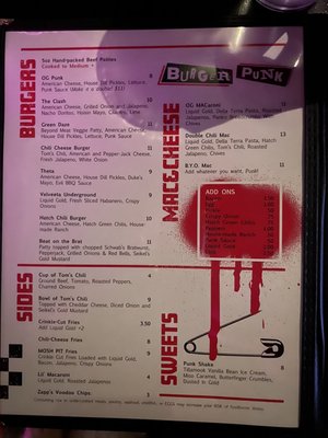 Menu photo 6 Burger Punk Oklahoma City, OK Menu photo 6 Burger Punk Oklahoma City, OK