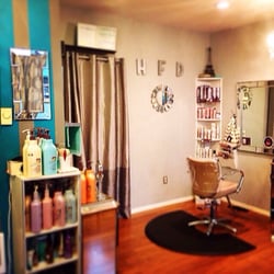 Hillary Faye Design - Inside the boutique salon called, Hillary Faye Design.