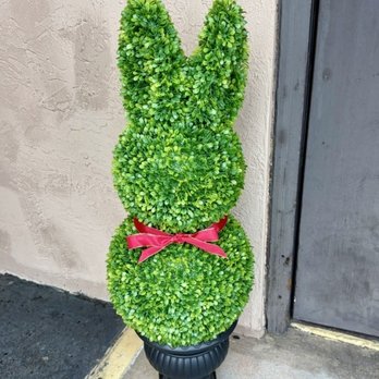 Clark Candies - Cute Easter bunny topiary - Chocolatiers & Shops Near Me - Tarentum, Pennsylvania