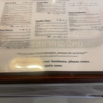 Taste of Thai - Menu - Thai Near Me - Arlington, Texas Taste of Thai - Menu - Thai Near Me - Arlington, Texas
