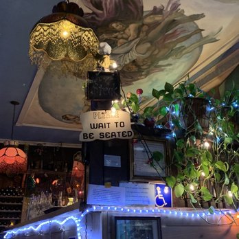 Brogino's - a sign on the ceiling - Pizza Near Me - Redondo Beach, California