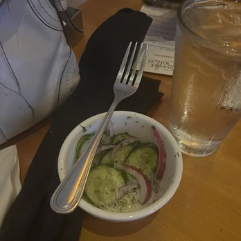 The Sweet Onion - Cucumber Dill Salad it's a side - New American Near Me - Waynesville, North Carolina The Sweet Onion - Cucumber Dill Salad it's a side - New American Near Me - Waynesville, North Carolina