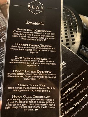 Menu photo 8 SEAK Edgewater, NJ