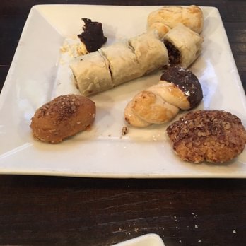 The Acropolis Grill - Greek cookie sampler less two cookies we already ate - Mediterranean Near Me - Chattanooga, Tennessee The Acropolis Grill - Greek cookie sampler less two cookies we already ate - Mediterranean Near Me - Chattanooga, Tennessee