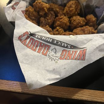 Wing Daddy's Sauce House - basket of dry wings - American Near Me - San Antonio, Texas