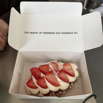 Yoka Tea - Strawberry Croffle - Coffee & Tea Near Me - Seattle, Washington Yoka Tea - Strawberry Croffle - Coffee & Tea Near Me - Seattle, Washington