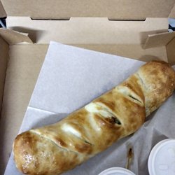 Organic Food Center - Strumboli Roll? Still tastey though.