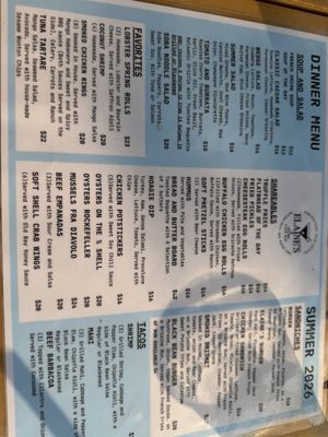 Menu photo 2 Elaines Cape May Cape May, NJ