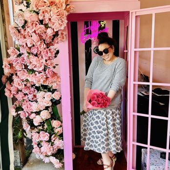 Nigel's Waterfront Restaurant - Nigel's pink Photo Booth. - Bars Near Me - Long Beach, California