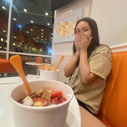 me and my bestie eating froyo me and my bestie eating froyo