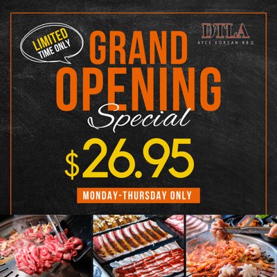 DTLA AYCE KBBQ by null