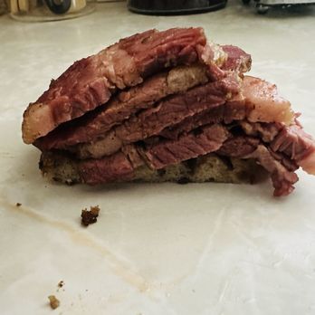 Beauregards Fine Meats & Butchery - Pastrami Sandwich - $22. - Meat Shops Near Me - Boca Raton, Florida Beauregards Fine Meats & Butchery - Pastrami Sandwich - $22. - Meat Shops Near Me - Boca Raton, Florida