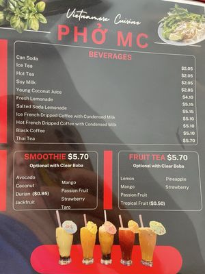 Menu photo 3 Pho MC Irving, TX