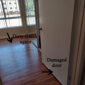 Goldman Property Group - Dirty floors and damaged floor. - Property Management Near Me Goldman Property Group - Dirty floors and damaged floor. - Property Management Near Me