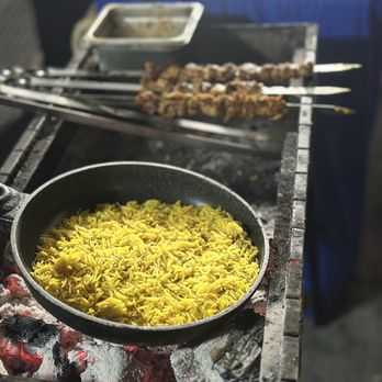 Halal kebab By Farhod - Basmati rice - Kebab Near Me - Los Angeles, California