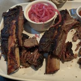 Beef burnt ends and beef ribs...perfect Beef burnt ends and beef ribs...perfect