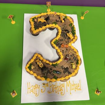 Sugah Cakes - Construction themed cupcake cake - Bakeries Near Me - Spartanburg, South Carolina
