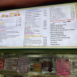 El Paisa Alegre - Menu as of 1/31/2025