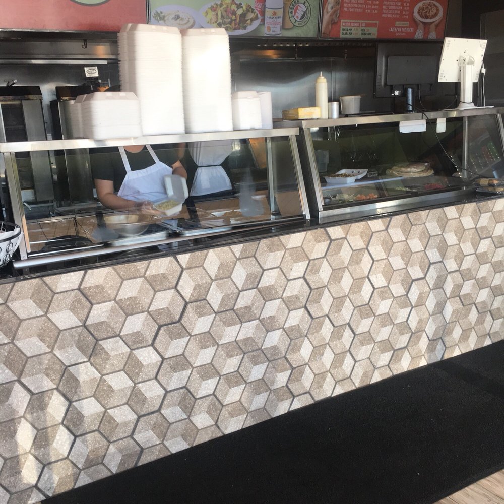 Lazeez Shawarma - the counter area - Mediterranean Near Me - Waterloo, Ontario