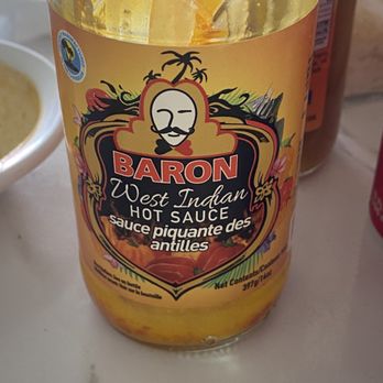 Alba’s Bar & Restaurant - One of many hot sauces available - Latin American Near Me - Frederiksted, Virgin Islands Alba’s Bar & Restaurant - One of many hot sauces available - Latin American Near Me - Frederiksted, Virgin Islands