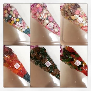 The Candy Bar - a variety of candy cones - Candy Stores Near Me - Toronto, Ontario