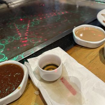 Benihana - Torrance - dripping oil from the hood filling up - Sushi Bars Near Me - Torrance, California