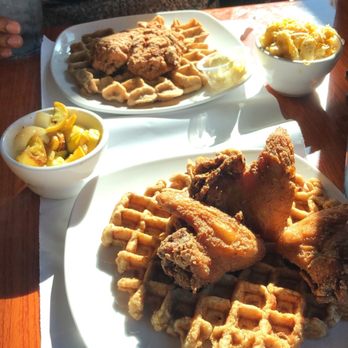 Dame's Chicken & Waffles - Vegan Oatmeal Waffle and Fried Chicken - Southern Near Me - Durham, North Carolina Dame's Chicken & Waffles - Vegan Oatmeal Waffle and Fried Chicken - Southern Near Me - Durham, North Carolina
