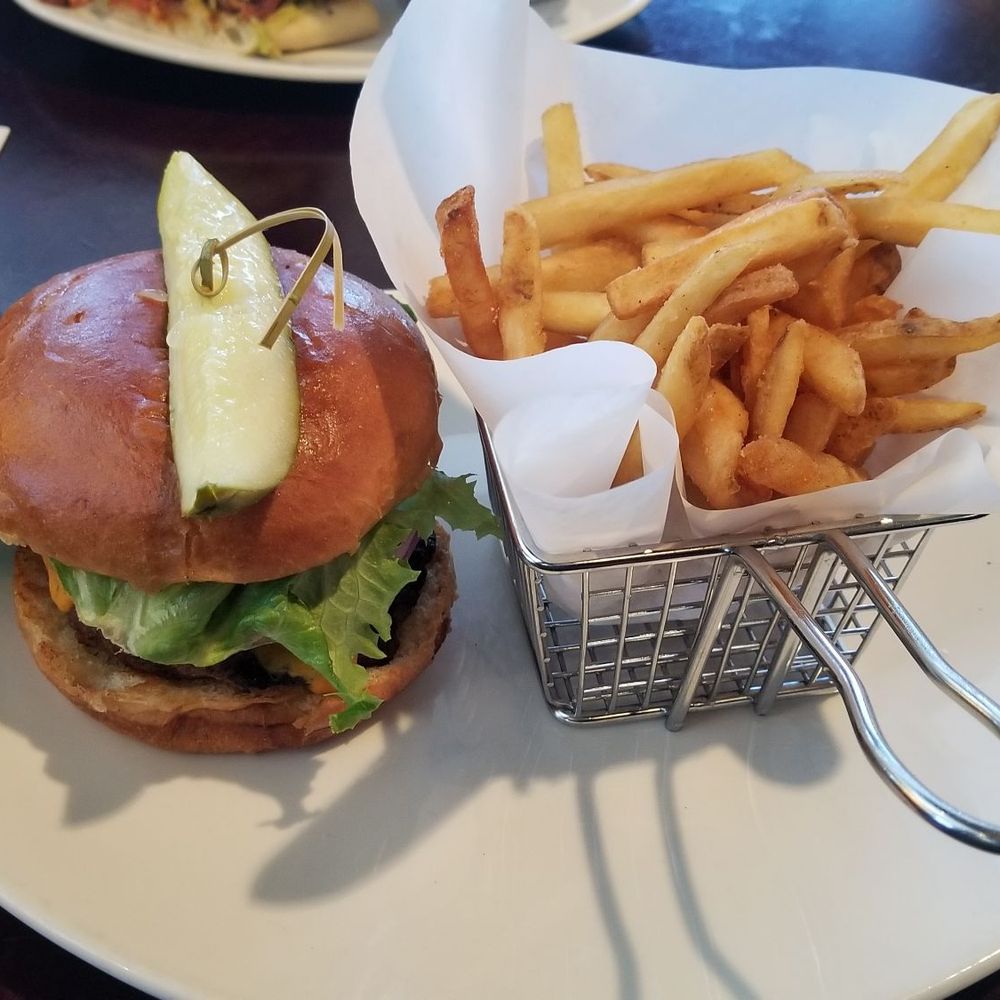 Surf and Turf burger a delicious choice for lunch Surf and Turf burger a delicious choice for lunch