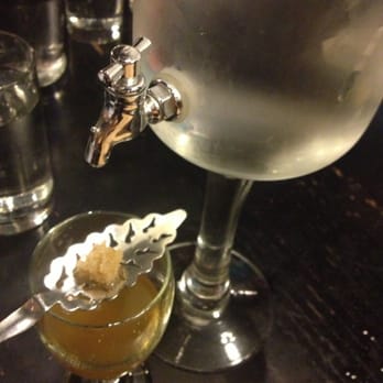 Osteria Marco - Colorado absinthe in traditional presentation - Italian Near Me - Denver, Colorado Osteria Marco - Colorado absinthe in traditional presentation - Italian Near Me - Denver, Colorado