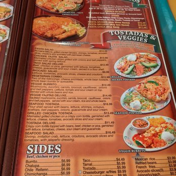 Fiesta Mexicana - Menu - Mexican Near Me - Page, Arizona Fiesta Mexicana - Menu - Mexican Near Me - Page, Arizona