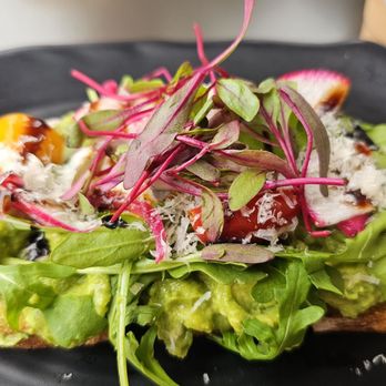 Bluberry Social - Sunrise avocado toast - Breakfast & Brunch Near Me - Irvine, California Bluberry Social - Sunrise avocado toast - Breakfast & Brunch Near Me - Irvine, California