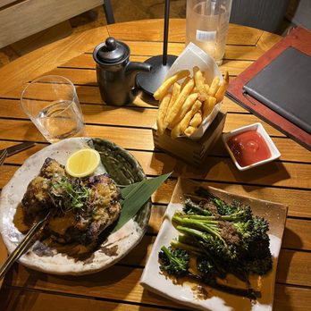 ETARU - Miso chicken + broccolini - Japanese Near Me - Hallandale Beach, Florida