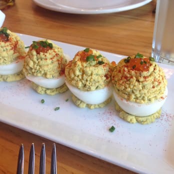 Yardbird Table & Bar - Deviled Eggs. $10. - Southern Near Me - Miami Beach, Florida Yardbird Table & Bar - Deviled Eggs. $10. - Southern Near Me - Miami Beach, Florida
